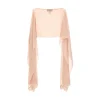 Online Chiffon cape shawl Tops