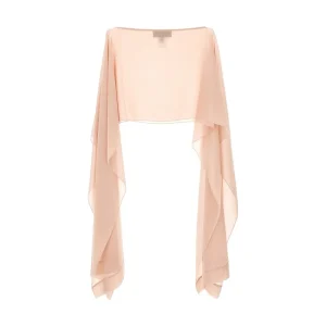 Online Chiffon cape shawl Tops