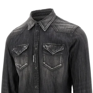 Discount Classic Western denim shirt Shirts