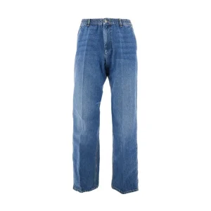 Outlet Clay Creased denim pants Jeans
