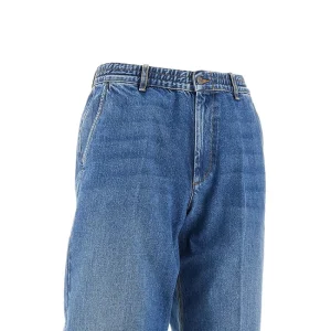 Outlet Clay Creased denim pants Jeans