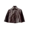 Fashion Coated cotton short cape Outerwear