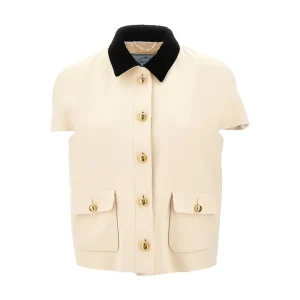 Best Compact sablé short-sleeved jacket Jackets