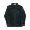 Hot Corduroy overshirt with logo badge Kids/BOY Clothing