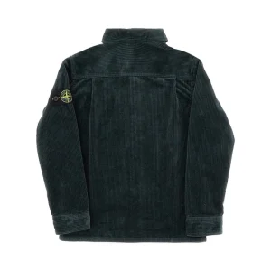Hot Corduroy overshirt with logo badge Kids/BOY Clothing