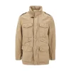 Sale Cotton and linen canvas field jacket Jackets