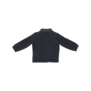 Hot Cotton and padded nylon full-zip sweatshirt Kids/BOY Clothing