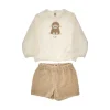 Discount Cotton and Teddy fabric two-piece set Kids Clothing