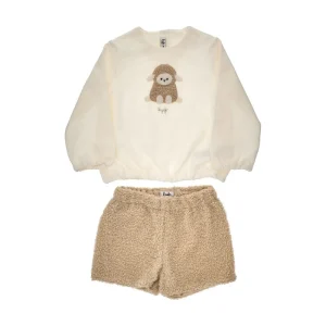 Discount Cotton and Teddy fabric two-piece set Kids Clothing