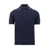 Sale Cotton knitted polo shirt Knitwear