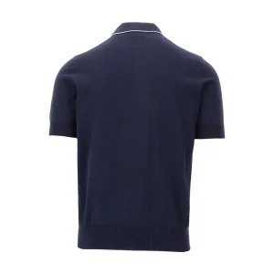 Sale Cotton knitted polo shirt Knitwear