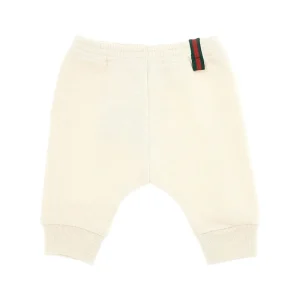 Outlet Cotton sweatpants with Web detail Kids Clothing