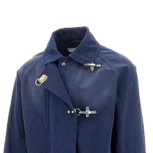 Fashion Cotton twill '4 Ganci' jacket Outerwear