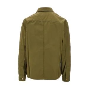 Outlet Cotton twill overshirt Shirts