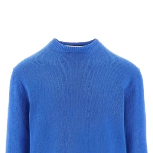 Outlet Cotton-blend crewneck sweater Knitwear