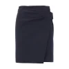 Online Cotton-blend wrap-aound skirt Skirts