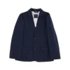 Online Cottone and linen single-breasted jacket Kids/BOY Clothing