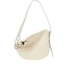 Fashion Cracked leather small 'Knight' bag Shoulder Bags