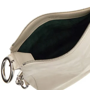 Fashion Cracked leather small 'Knight' bag Shoulder Bags
