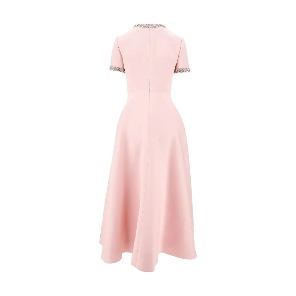 crepe_couture_midi_dress__2.webp Clearance Crepe Couture midi dress with crystals Dresses