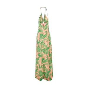 Hot Crepe jersey long dress Dresses