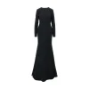Online Crepe open-back long dress Dresses