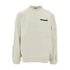 Outlet Crewneck sweatshirt with mesh insert Sweatshirts
