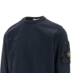 New Crewneck sweatshirt with sleeve pocket Sweatshirts