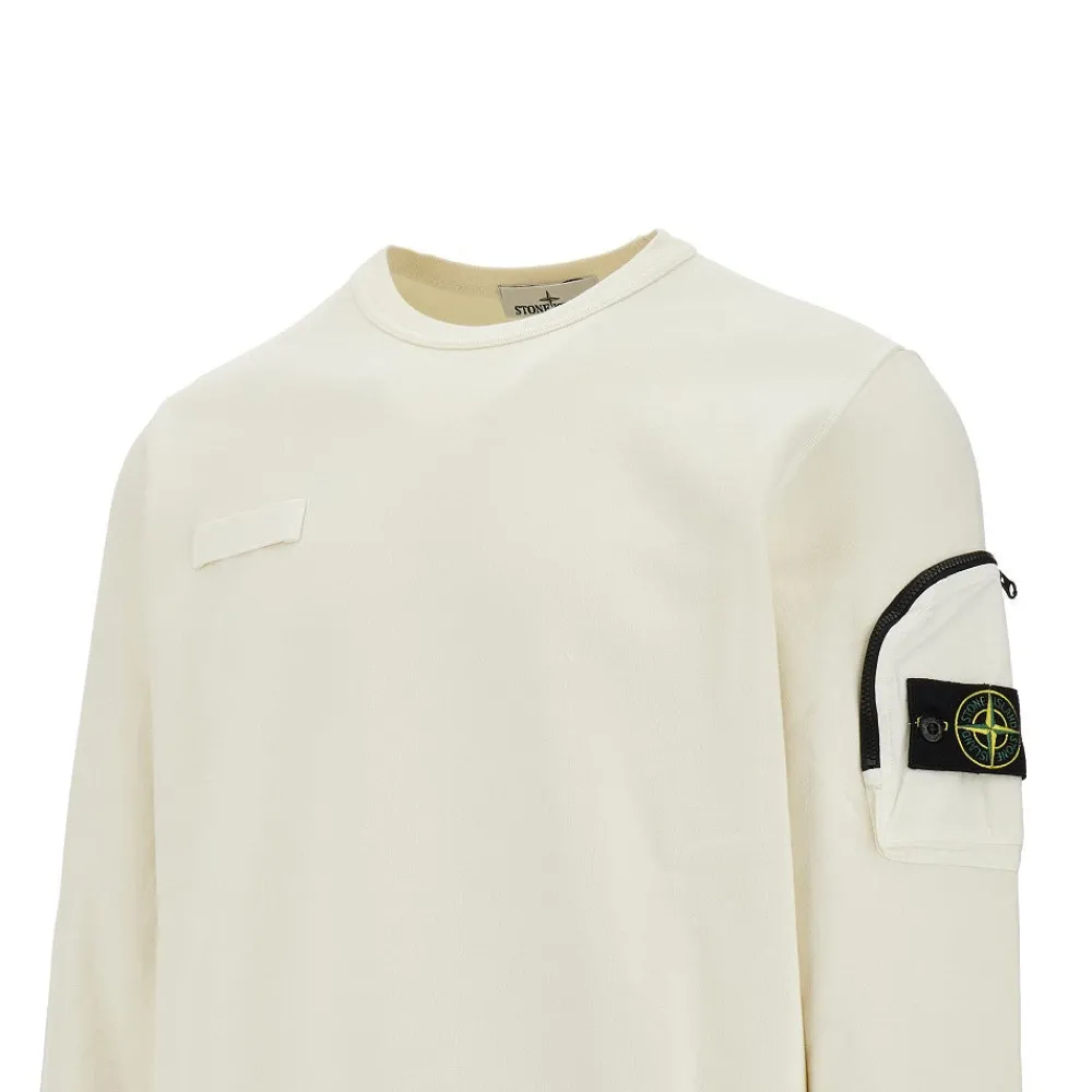 crewneck_sweatshirt_with__1-8.webp Clearance Crewneck sweatshirt with sleeve pocket Sweatshirts