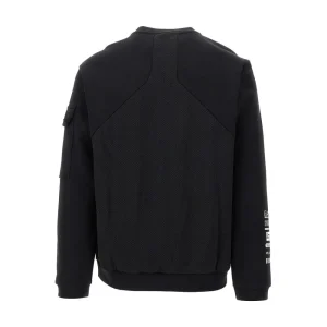 Outlet Crewneck sweatshirt with mesh insert Sweatshirts