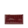 Fashion Croco-embossed leather cardholder pouch Wallets And Small Leather Goods