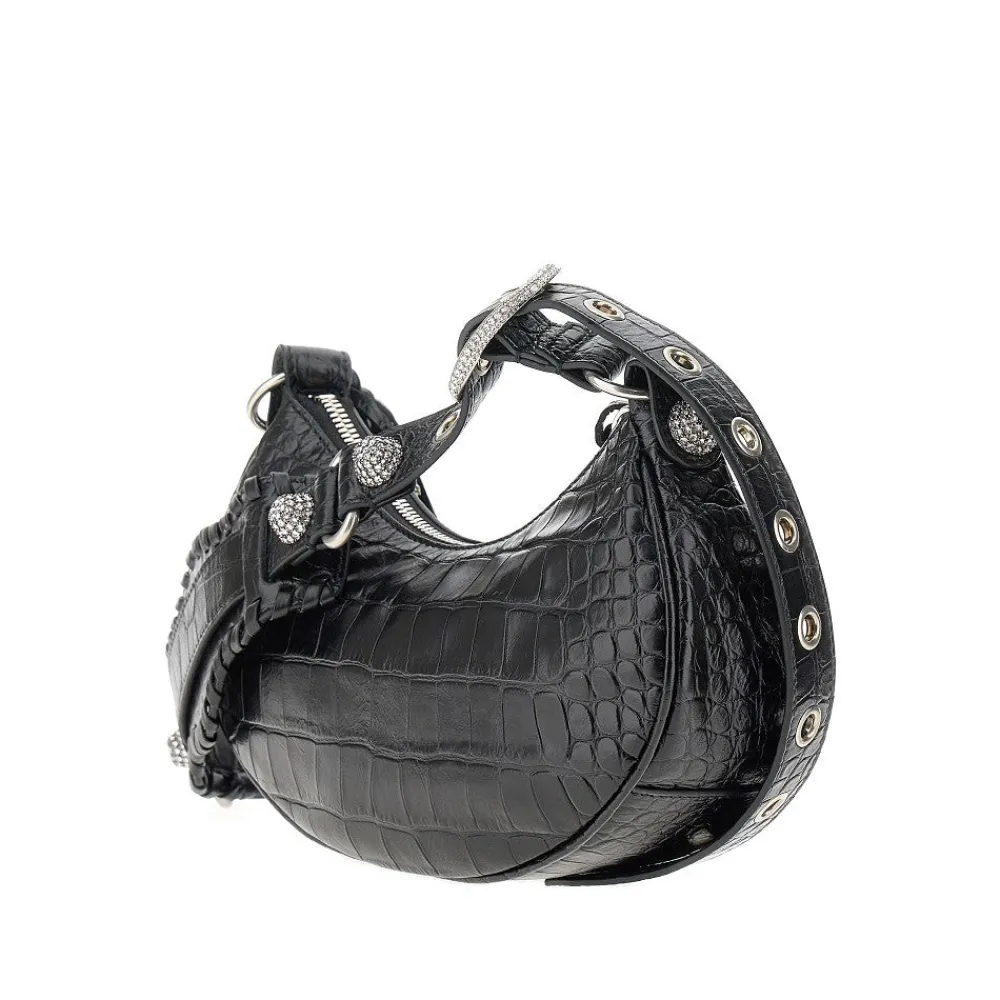 crocoembossed_leather_le__1.webp Hot Croco-embossed leather Le Cagole XS bag Shoulder Bags
