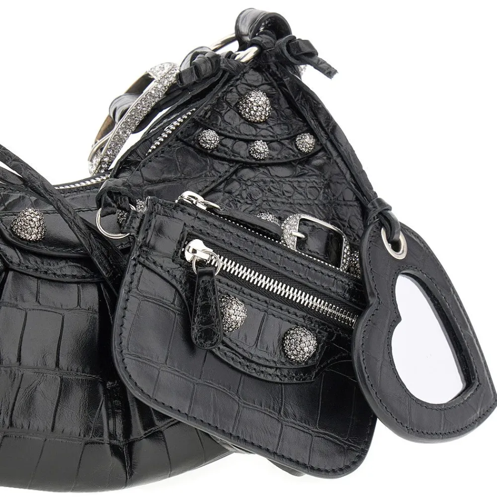 crocoembossed_leather_le__3.webp Hot Croco-embossed leather Le Cagole XS bag Shoulder Bags