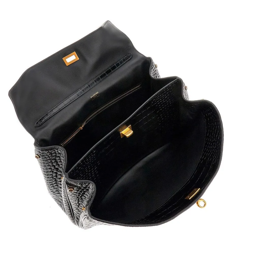 crocoembossed_leather_med_2.webp Fashion Croco-embossed leather medium 'Rodeo' bag Shoulder Bags