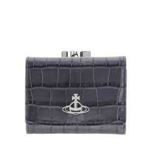 New Croco-embossed leather small 'Frame' wallet Wallets And Small Leather Goods