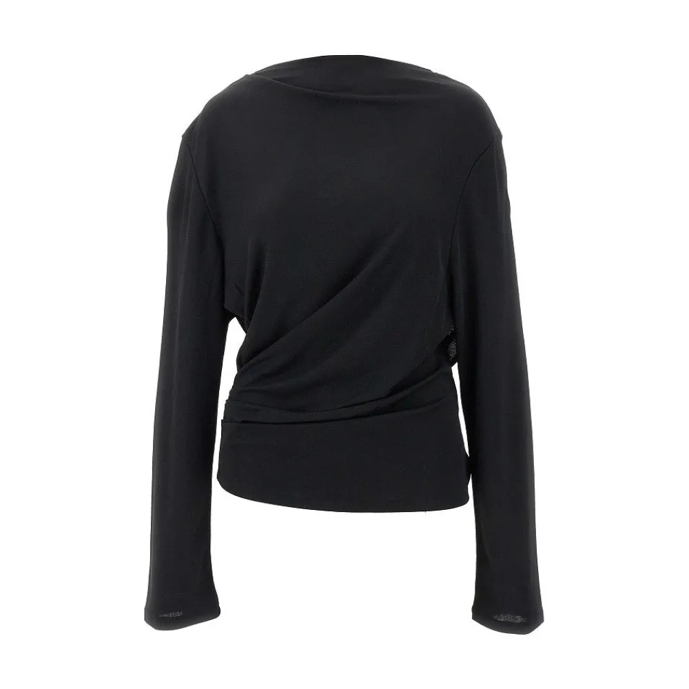 croisire_draped_top_0.webp Clearance Croisière' draped top Tops
