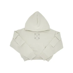 Discount Cropped hoodie with cargo pockets Kids Clothing