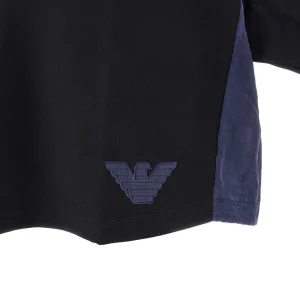 Hot Cropped T-shirt with cupro back Tops