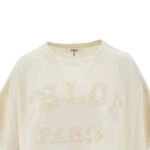 Best Cropped T-shirt with logo patch Tops