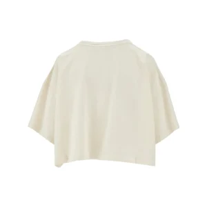 Best Cropped T-shirt with logo patch Tops