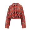 Fashion Crossover Bubble shirt Shirts