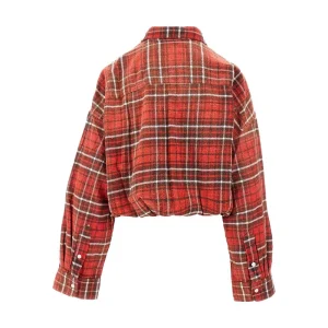 Fashion Crossover Bubble shirt Shirts
