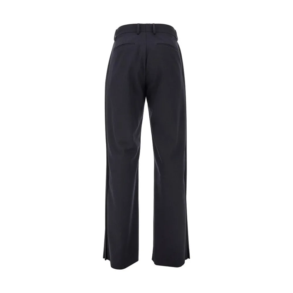 crpe_pants_with_pleated_d_2.webp Discount Crêpe pants with pleated details Pants And Shorts