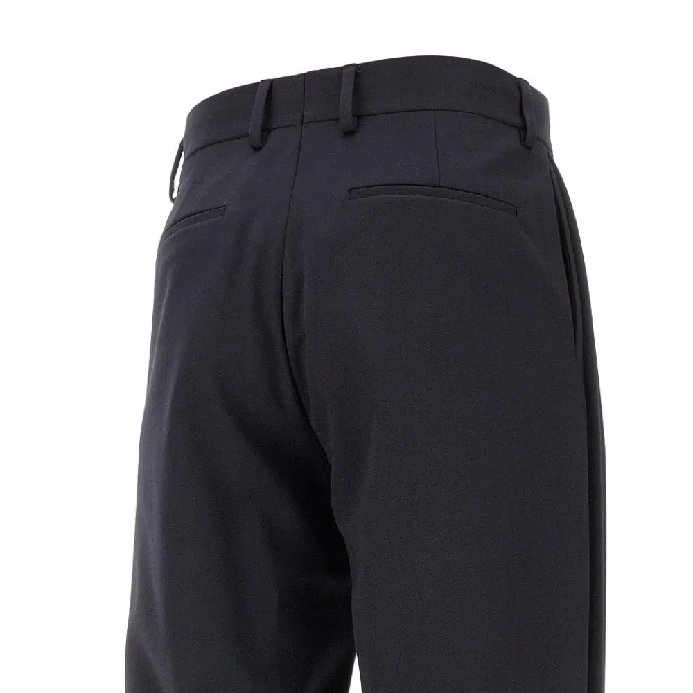 crpe_pants_with_pleated_d_3.webp Discount Crêpe pants with pleated details Pants And Shorts