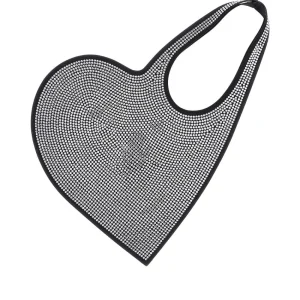 Outlet Crystal-embellished mini 'Heart' tote bag Shoulder Bags