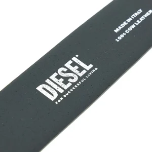 Outlet Crystal-embellished 'Oval D' leather belt Belts