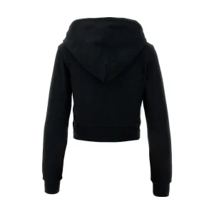 New Cut-out Oval D logo cropped hoodie Sweatshirts