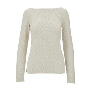 Clearance 3D motif jersey T-shirt Knitwear