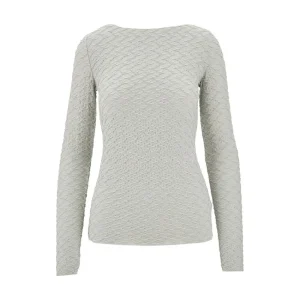 Clearance 3D motif jersey T-shirt Knitwear