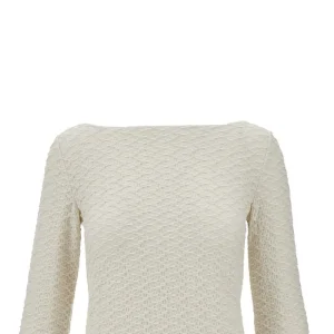 Clearance 3D motif jersey T-shirt Knitwear